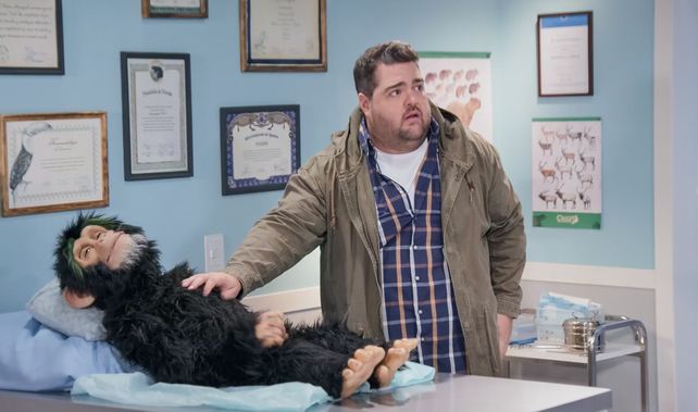 Un chimpancé en problemas. El mono Chueco