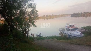 Hallaron el cadáver de un hombre en aguas del riacho Santa Fe
