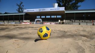 Este sábado comienza la Copa América del fútbol playa en el predio ferial Parque Independencia.