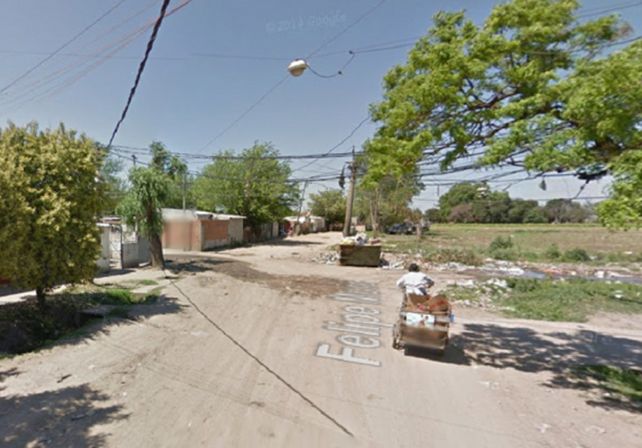 El lugar en donde fue detenido el líder de Los Monos