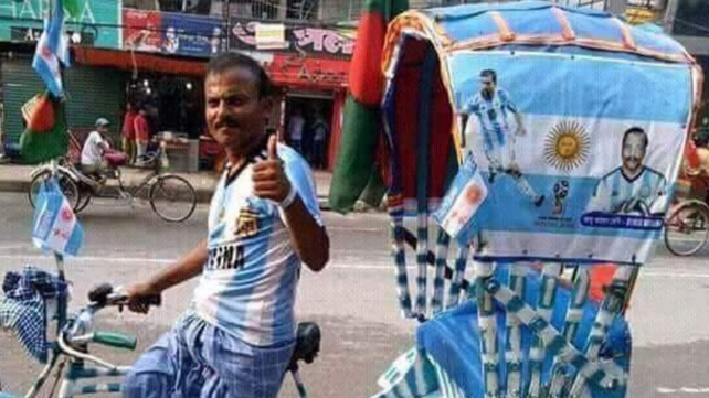 ¿Por qué se festeja en las calles de Bangladesh el triunfo de Argentina?