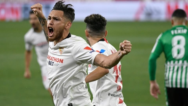 Sevilla venció a Betis en la vuelta de la Liga de España