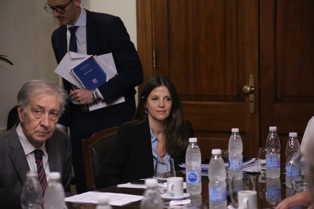 La fiscal María Eugenia Iribarren pasó este miércoles por la Legislatura provincial.