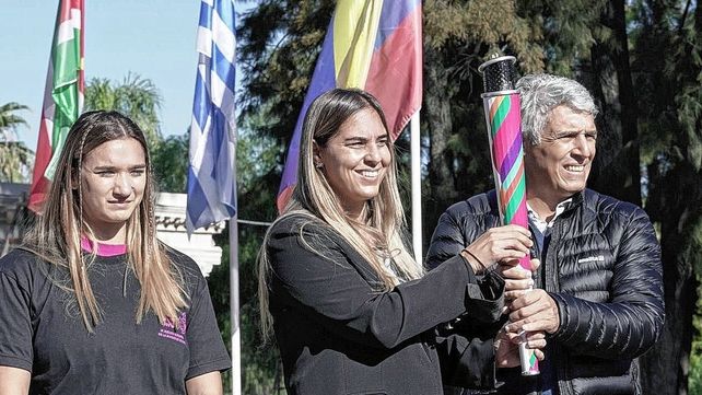 El fuego suramericano inició un recorrido que continuará por Santa Fe y Reconquista durante esta semana.