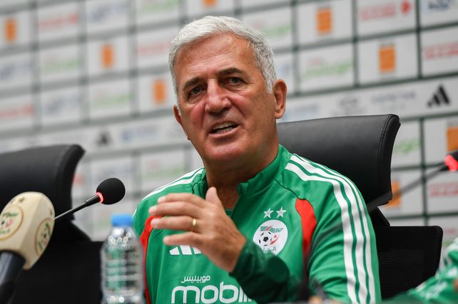 El entrenador de Argelia