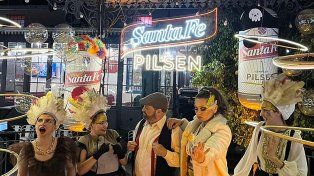 Cerveza Santa Fe Pilsen disfraza de frescura la Fiesta de Disfraces de Paraná