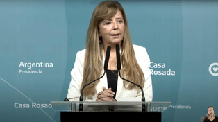 Foto captura de TV. Gabriela Cerruti consideró que JxC y LLLA son dos opciones que representan lo mismo