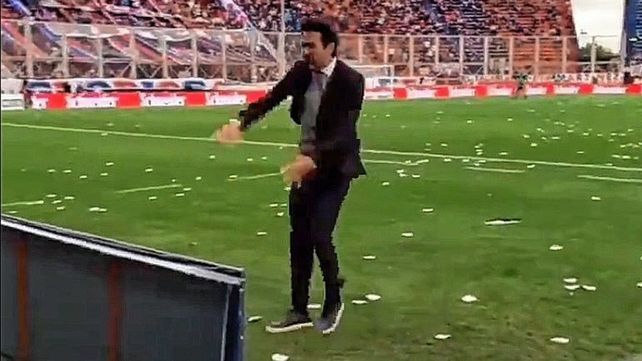 Colón: el fervoroso grito de gol de Domínguez que es viral