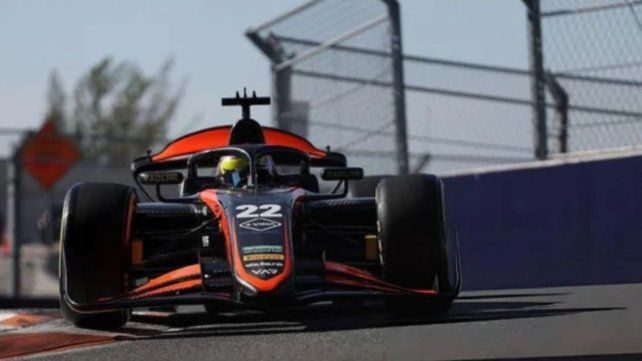 Fórmula 2: gran actuación de Varrone para terminar cuarto en la sprint del GP de Miami