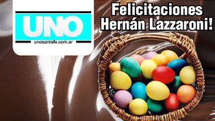 Ya está el ganador del concurso Diario UNO te endulza las Pascuas!