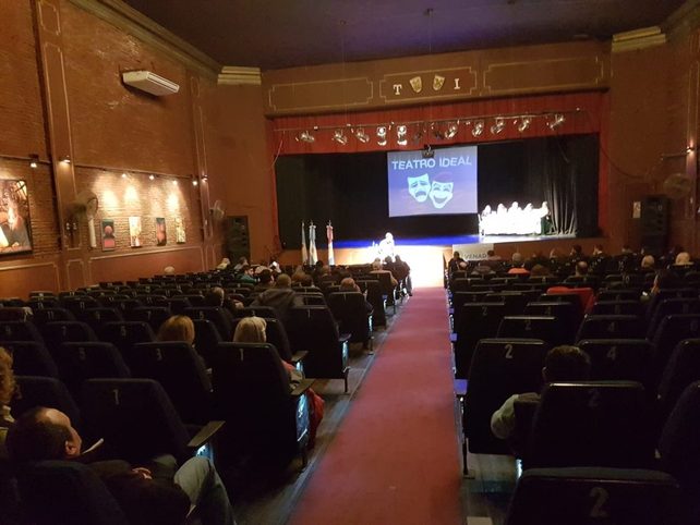 Mas de 200 eventos culturales se produjeron en el último año. Durante los momentos más duros de la pandemia, el teatro estuvo prácticamente cerrado. 