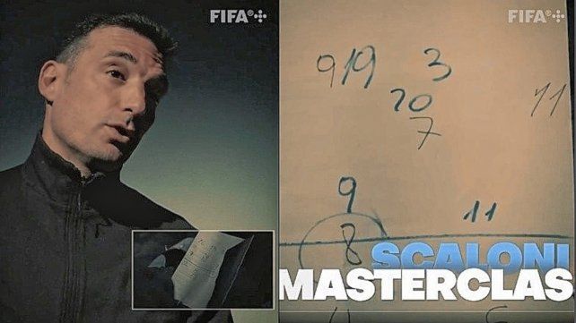 Scaloni confió cómo pensó la final de Argentina ante Francia