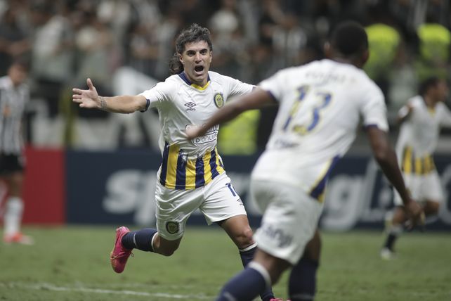Malcorra anotó el gol del empate transitorio de Central, pero el canalla no pudo aguantar el resultado.