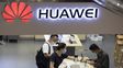 ¿Sin Futuro? Un negocio de la firma Huawei en la ciudad de Pekín.