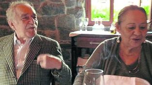 García Márquez se mostró en un restaurante mexicano