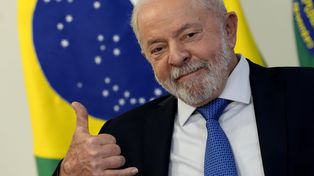 Lula Da Silva, presidente de Brasil.