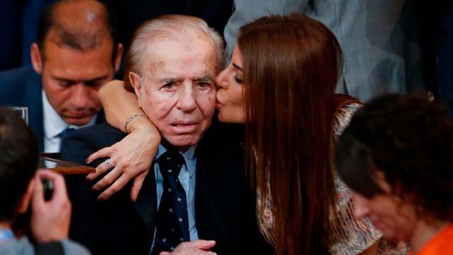Carlos y Zulemita Menem