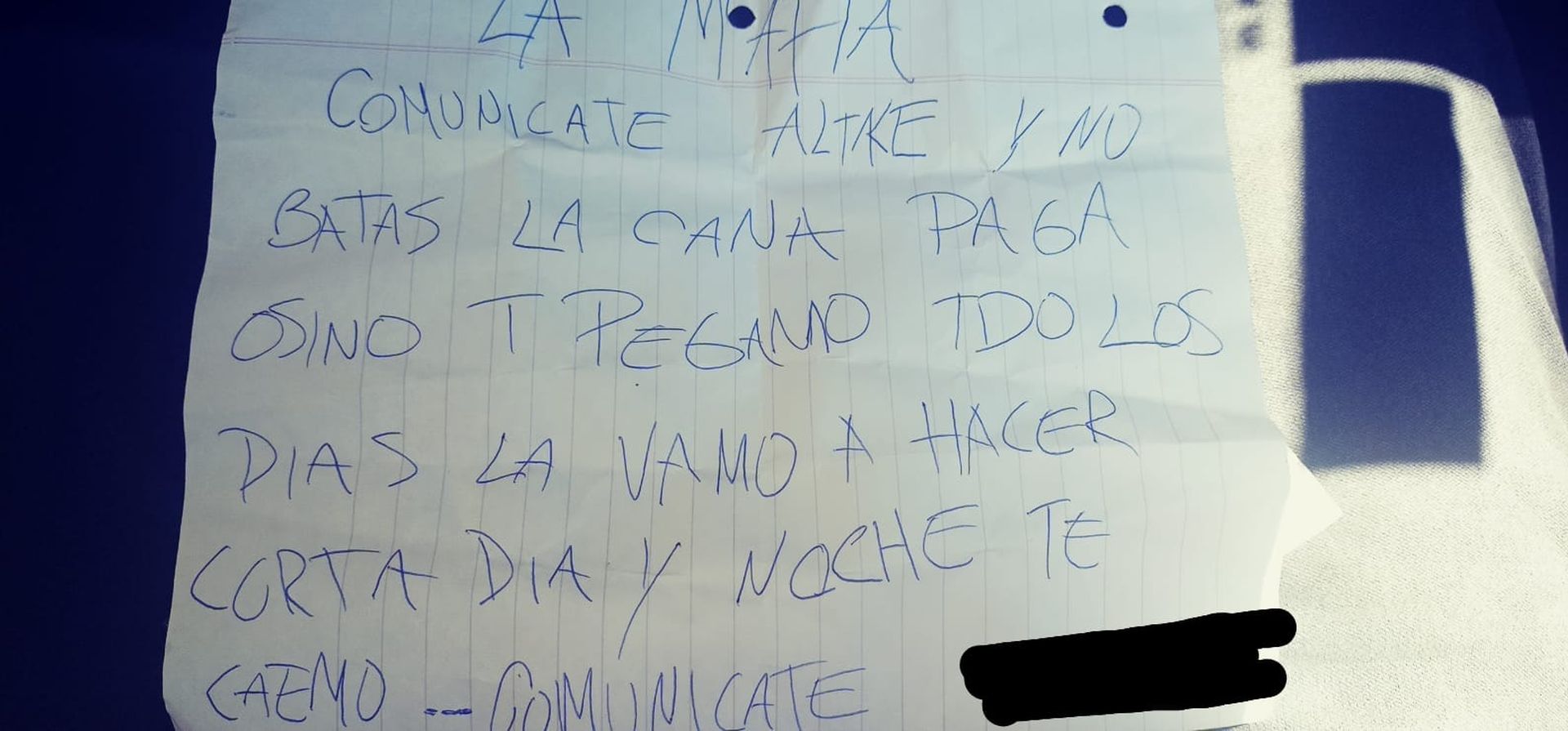 Con las extorsiones mafiosas, una lluvia de desconfianza hacia el Estado
