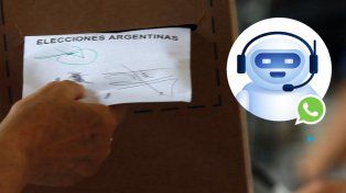 Elecciones 2023: lazan bot que responde dudas por WhatsApp