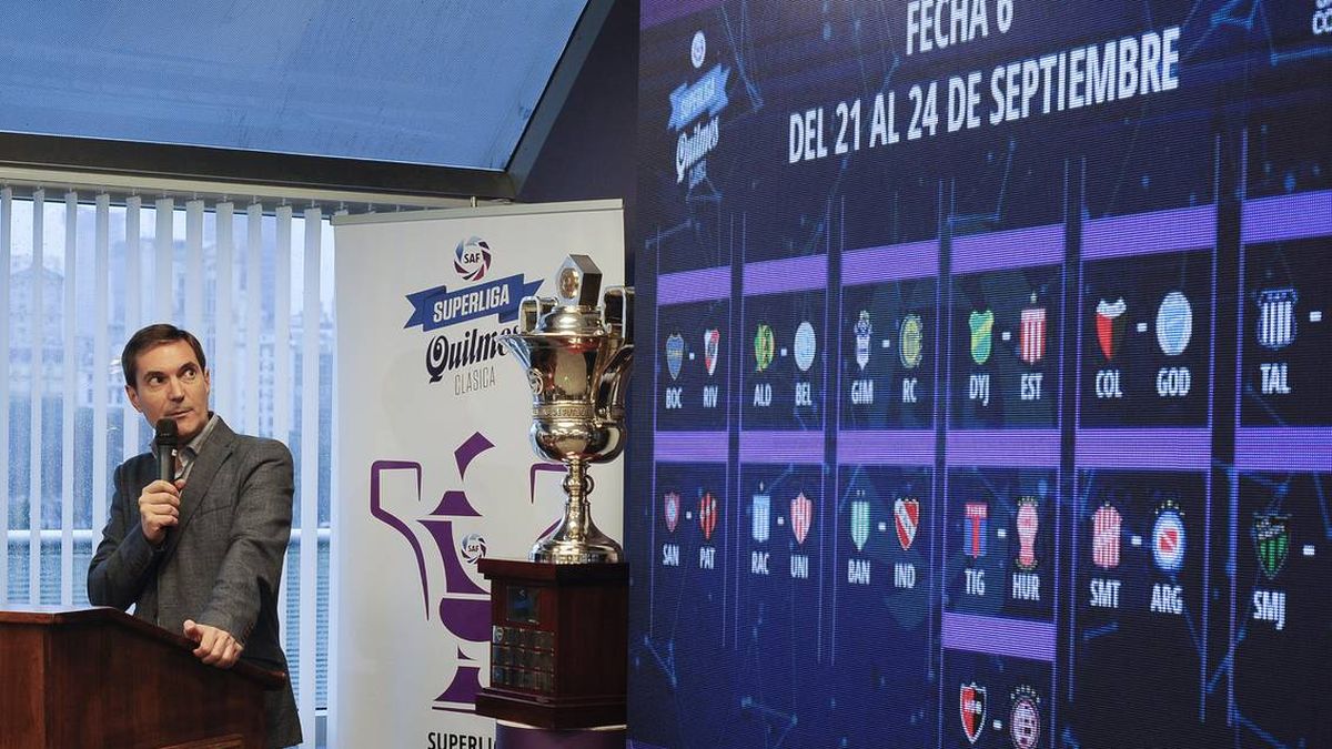 El fixture de la Superliga y los partidos de Central y Newells