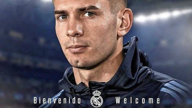 El Real Madrid anunció a Franco Mastantuono en sus redes sociales.