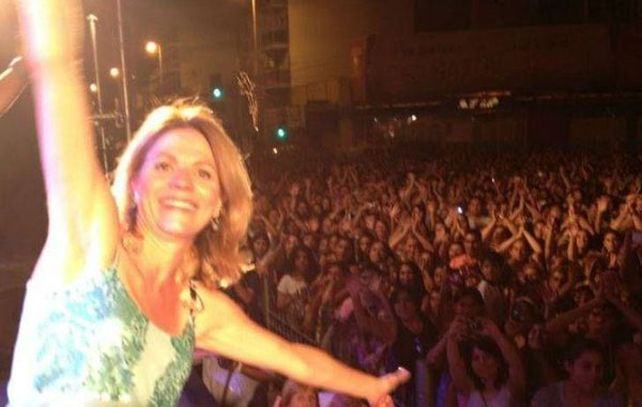 El show de Marcela Morelo en Lanús terminó en escándalo