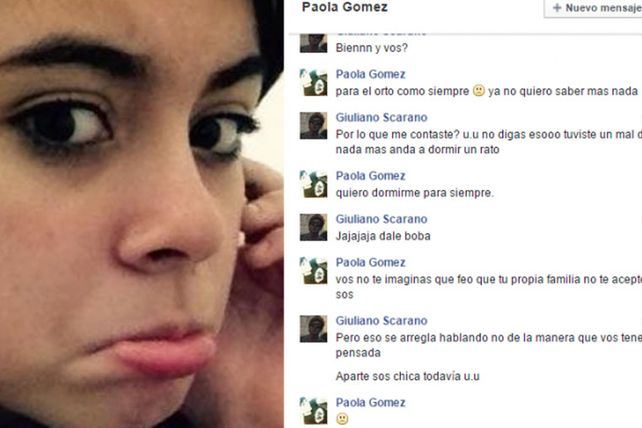 Vos no sabes lo feo que es que tu familia no te acepte tal como sos