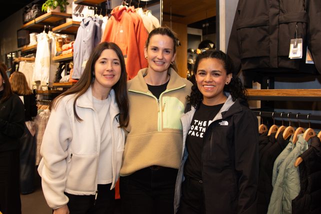Agustina Armilla, Virgina Arnau y Mariana Arellano