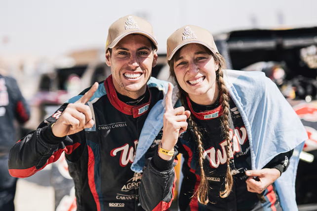 Rally Dakar: La dupla Cavigliasso-Pertegarini gritó campeón en la categoría Challenger