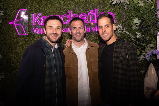 Germán Fuhrmann, Guido Seggiaro y Federico Silva