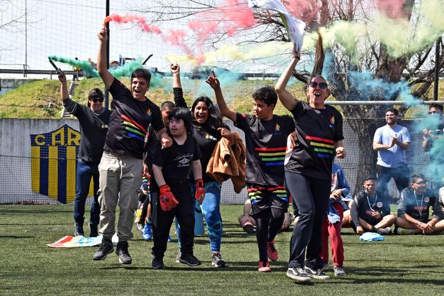 El Club Fueguitos de Ybarlucea, campeón del Torneo de Fútbol 5 Adaptado