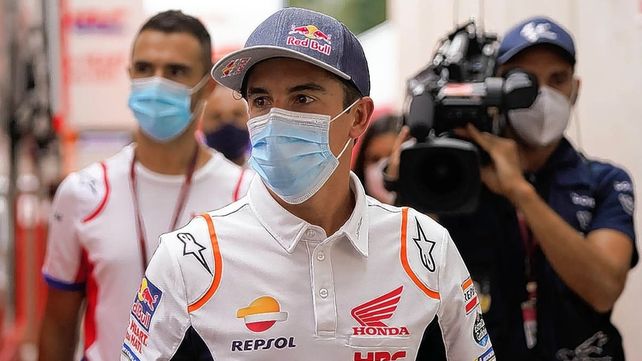 Márquez cerró el año en MotoGP y no podrá defender el título