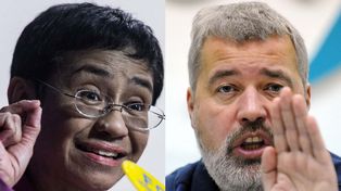 Nobel de la Paz para dos periodistas por su lucha por la libertad de expresión