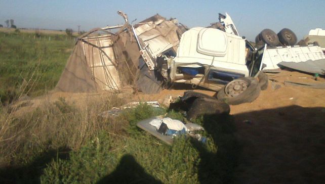 Un choque entre dos camiones dejó como saldo un muerto en el norte de la provincia