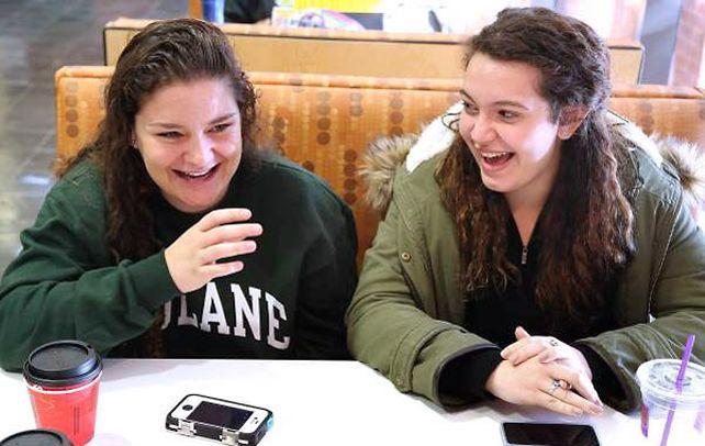 Increíble. Mikayla Stern-Ellis y Emily Nappi
