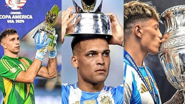 Dibu Martínez y Lautaro Martínez, nominados al Balón de Oro 2024