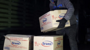 Las cajas de leche de Capital Humano aparecieron a la venta en grupos rosarinos de Facebook