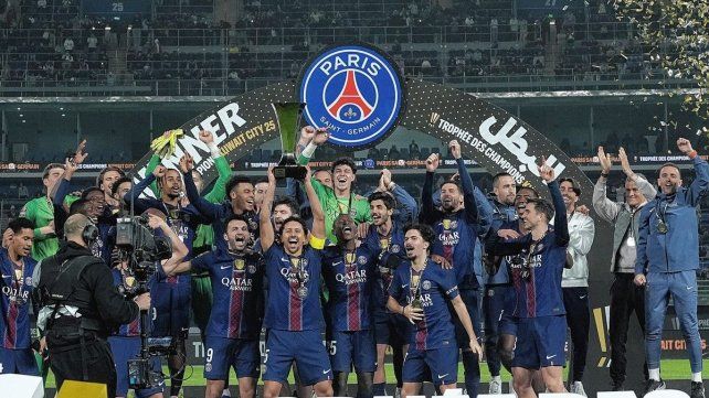 PSG sufrió, reaccionó a tiempo y gritó campeón en la Supercopa de Francia ante Marsella