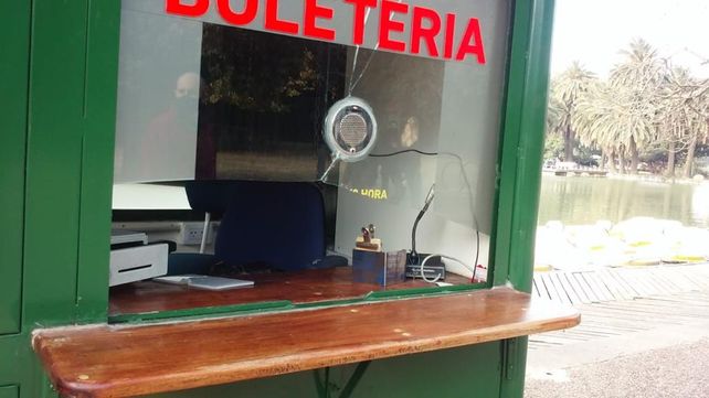 Otra vez atacaron las instalaciones del Laguito en el Parque Independencia