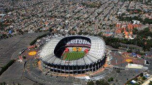 El Estadio Azteca símbolo del fútbol de México.