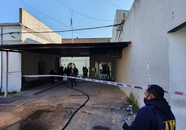 La explosión se produjo pasadas las 8.30 en un patio interno de la UR I