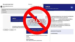 Cuidado con este mail para renovar la clave fiscal que simula ser de ARCA: se trata de una estafa