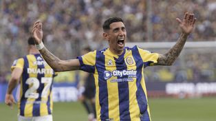 Angel Di María cortó una racha de 34 años sin que Central pueda meter un gol olímpico.