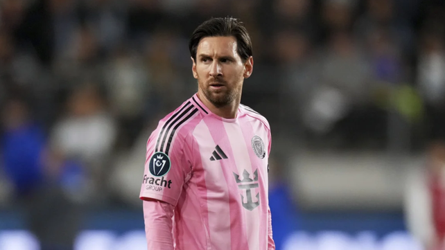 Lionel Messi volvió a ser titular con Inter Miami por la Concachampions en Los Ángeles.