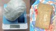 Atraparon a un hombre que viajaba con una menor en una moto sin patente y llevaba droga en la baulera