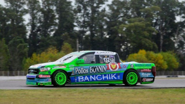 TC Pista Pick Up: Tomás Pellandino festejó en el Mouras
