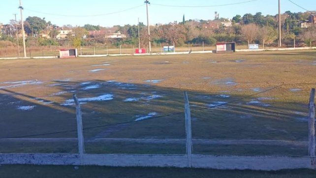 Así luce la cancha de Los Toritos