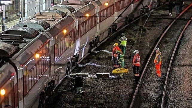 El viaje en tren en Londres dejó 11 heridos
