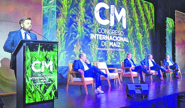 Cadena. Los referentes de la actividad maicera disertaron en el congreso de rango internacional.