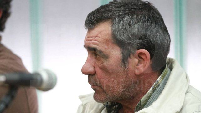José Cassette durante el juicio que se realizó en Paraná en 2016.